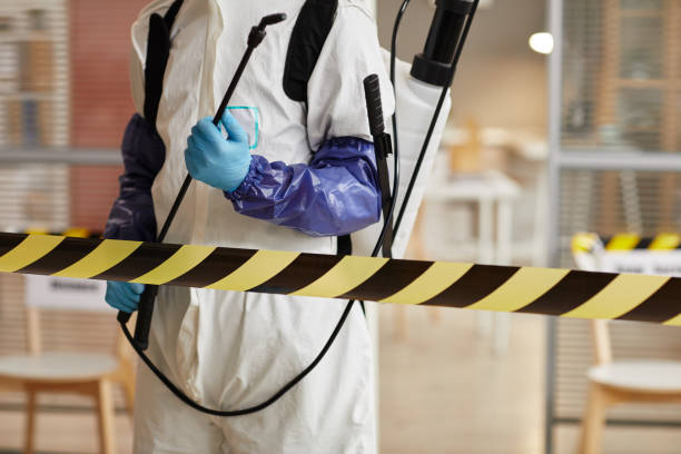 Professional Blood Cleanup technician working in Hilliard, FL